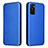 Custodia Portafoglio In Pelle Cover con Supporto L02Z per Oppo A55S 5G Blu