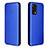 Custodia Portafoglio In Pelle Cover con Supporto L02Z per Oppo A95 4G Blu