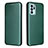 Custodia Portafoglio In Pelle Cover con Supporto L02Z per Oppo Reno6 Z 5G Verde