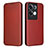 Custodia Portafoglio In Pelle Cover con Supporto L02Z per Oppo Reno8 Pro 5G Oro Rosa