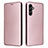 Custodia Portafoglio In Pelle Cover con Supporto L02Z per Samsung Galaxy A14 5G Oro Rosa