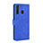 Custodia Portafoglio In Pelle Cover con Supporto L02Z per Samsung Galaxy A21 Blu