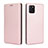 Custodia Portafoglio In Pelle Cover con Supporto L02Z per Samsung Galaxy M60s Oro Rosa