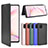 Custodia Portafoglio In Pelle Cover con Supporto L02Z per Samsung Galaxy Note 10 Lite