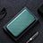 Custodia Portafoglio In Pelle Cover con Supporto L02Z per Sony Xperia 1 III Verde