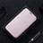 Custodia Portafoglio In Pelle Cover con Supporto L02Z per Sony Xperia 8 Lite Oro Rosa