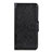 Custodia Portafoglio In Pelle Cover con Supporto L03 per Alcatel 3X Nero