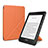 Custodia Portafoglio In Pelle Cover con Supporto L03 per Amazon Kindle 6 inch Arancione