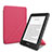 Custodia Portafoglio In Pelle Cover con Supporto L03 per Amazon Kindle 6 inch Rosa Caldo