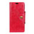 Custodia Portafoglio In Pelle Cover con Supporto L03 per Asus Zenfone 5 Lite ZC600KL Rosso