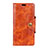 Custodia Portafoglio In Pelle Cover con Supporto L03 per Asus ZenFone Live L1 ZA550KL Arancione