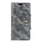 Custodia Portafoglio In Pelle Cover con Supporto L03 per Asus ZenFone Live L1 ZA550KL Grigio