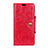 Custodia Portafoglio In Pelle Cover con Supporto L03 per Asus ZenFone Live L1 ZA551KL Rosso