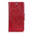 Custodia Portafoglio In Pelle Cover con Supporto L03 per Asus Zenfone Max Pro M2 ZB631KL Rosso