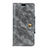 Custodia Portafoglio In Pelle Cover con Supporto L03 per Doogee X70 Grigio