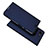 Custodia Portafoglio In Pelle Cover con Supporto L03 per Google Pixel 3 XL Blu