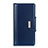 Custodia Portafoglio In Pelle Cover con Supporto L03 per Huawei Honor 30S Blu