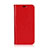 Custodia Portafoglio In Pelle Cover con Supporto L03 per Huawei Honor 9 Lite Rosso