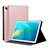 Custodia Portafoglio In Pelle Cover con Supporto L03 per Huawei MatePad 10.8 Oro Rosa