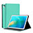 Custodia Portafoglio In Pelle Cover con Supporto L03 per Huawei MatePad 10.8 Verde Pastello