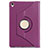 Custodia Portafoglio In Pelle Cover con Supporto L03 per Huawei MediaPad M6 8.4 Viola