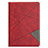 Custodia Portafoglio In Pelle Cover con Supporto L03 per Huawei MediaPad X2 Rosso
