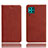 Custodia Portafoglio In Pelle Cover con Supporto L03 per Huawei Nova 7i Rosso Rosa