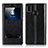 Custodia Portafoglio In Pelle Cover con Supporto L03 per Huawei P20 Lite Nero