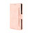 Custodia Portafoglio In Pelle Cover con Supporto L03 per Motorola Moto Edge Plus Rosa