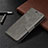 Custodia Portafoglio In Pelle Cover con Supporto L03 per Nokia 5.3 Grigio