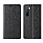 Custodia Portafoglio In Pelle Cover con Supporto L03 per Oppo F15 Nero