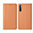 Custodia Portafoglio In Pelle Cover con Supporto L03 per Oppo K5 Arancione