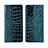 Custodia Portafoglio In Pelle Cover con Supporto L03 per Oppo Reno5 Pro 5G Blu