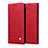 Custodia Portafoglio In Pelle Cover con Supporto L03 per Realme X50 Pro 5G Rosso