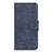 Custodia Portafoglio In Pelle Cover con Supporto L03 per Samsung Galaxy A01 Core Blu