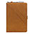 Custodia Portafoglio In Pelle Cover con Supporto L03 per Samsung Galaxy Tab S5e 4G 10.5 SM-T725 Arancione