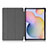 Custodia Portafoglio In Pelle Cover con Supporto L03 per Samsung Galaxy Tab S7 4G 11 SM-T875
