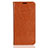 Custodia Portafoglio In Pelle Cover con Supporto L03 per Xiaomi Mi 8 Arancione