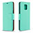 Custodia Portafoglio In Pelle Cover con Supporto L03 per Xiaomi Redmi Note 9S Verde