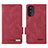 Custodia Portafoglio In Pelle Cover con Supporto L03Z per Motorola MOTO G52 Rosso