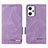 Custodia Portafoglio In Pelle Cover con Supporto L03Z per Oppo Reno7 A Viola