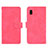 Custodia Portafoglio In Pelle Cover con Supporto L03Z per Samsung Galaxy A20 SC-02M SCV46 Rosa Caldo