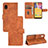 Custodia Portafoglio In Pelle Cover con Supporto L03Z per Samsung Galaxy A21 SC-42A