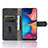 Custodia Portafoglio In Pelle Cover con Supporto L03Z per Samsung Galaxy A30