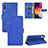 Custodia Portafoglio In Pelle Cover con Supporto L03Z per Samsung Galaxy A50 Blu