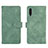 Custodia Portafoglio In Pelle Cover con Supporto L03Z per Samsung Galaxy A90 5G Verde