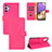 Custodia Portafoglio In Pelle Cover con Supporto L03Z per Samsung Galaxy M32 5G Rosa Caldo