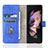 Custodia Portafoglio In Pelle Cover con Supporto L03Z per Samsung Galaxy Z Fold3 5G