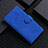 Custodia Portafoglio In Pelle Cover con Supporto L03Z per Xiaomi Poco F3 GT 5G Blu