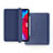 Custodia Portafoglio In Pelle Cover con Supporto L04 per Apple iPad Air 10.9 (2020) Blu